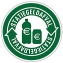 logo plastic statiegeldfles